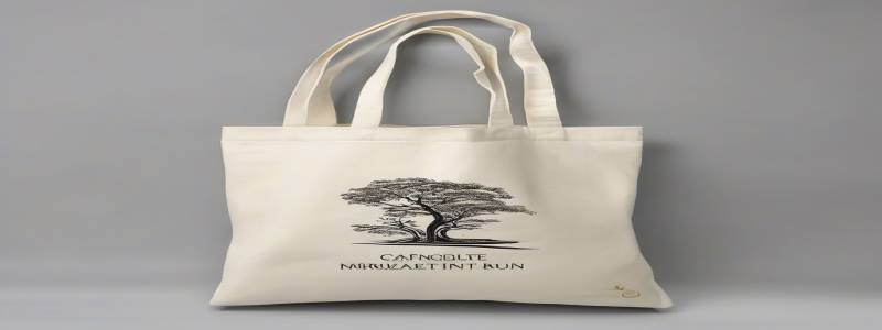 Totebag med logotrykk (5 stk)